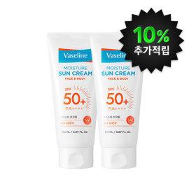 바세린 모이스처 선크림150ML 2개 (유클11,880원/무료)1