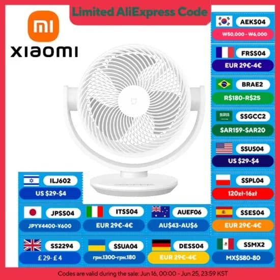 JONR 로봇청소기 ($130.94/무료) SOVE 실링팬 44인치 ($25.03/무료)