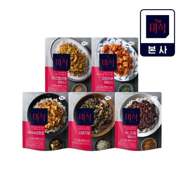 더미식 마파두부 4개+유니자장 3개+치킨크림카레 3개 (18,900원/무료)2
