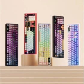 Aula 독거미 F108 pro 유무선 기계식 키보드 풀배열 핫스왑 블루투스 8000mAh 2.4G RGB (58,800/무배)