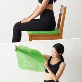 쿨링 무중력 밸런스 방석 실리콘 헥사겔패턴+전용메쉬커버(10,620원/무료)5