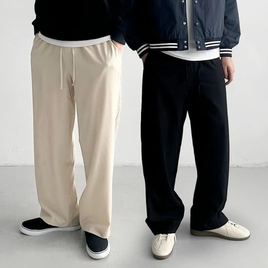 1+1 남녀공용 아이스 냉장고 와이드팬츠 X-2XL (24,650원/무배)