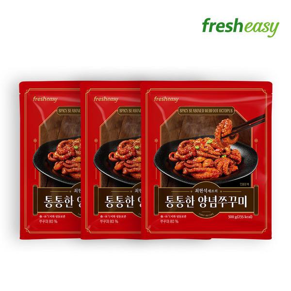 최현석셰프 통통한 양념쭈꾸미 300G 3팩 (18,980원/무료)1