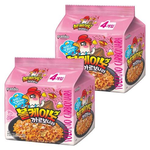 볼케이노 까르보나라 볶음면 8봉 (5,120원/와우무배)