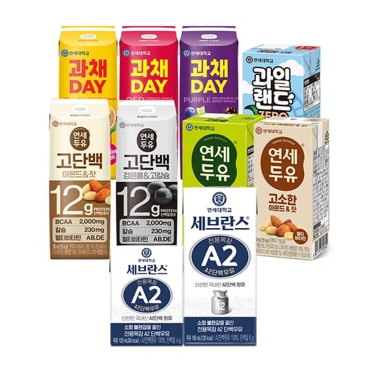 연세우유 세브란스 A2 단백우유 180ml 24팩 (13900원/무배)2