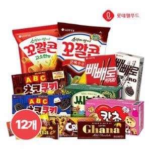 ] 달콤 과자 12종세트, 베스트 아이스바 10종 30개 세트(다양/무료)21