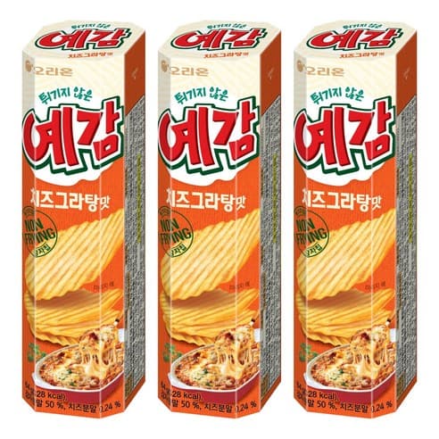 ] 오리온 예감 치즈그라탕맛, 64g, 3개(2,970원/와우무배)16