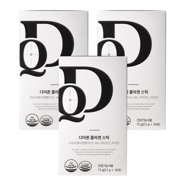 ] 프롬바이오 디어퀸 콜라겐스틱 3개월 30포 x 3박스 (9,900원 / 무배)15