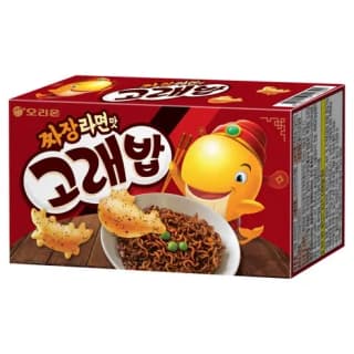 오리온 고래밥 짜장라면맛