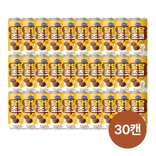 참맑은 달달초코 175ml x 30개 (6,900원/무배)