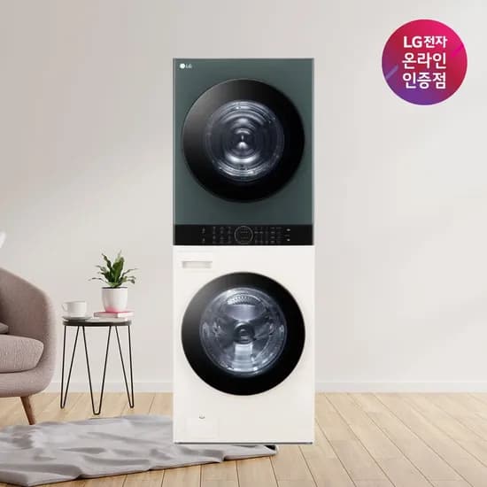 LG 트롬 오브제컬렉션 워시타워 W21EGAM 세탁24kg 건조21kg (2,449,700원/무료)1