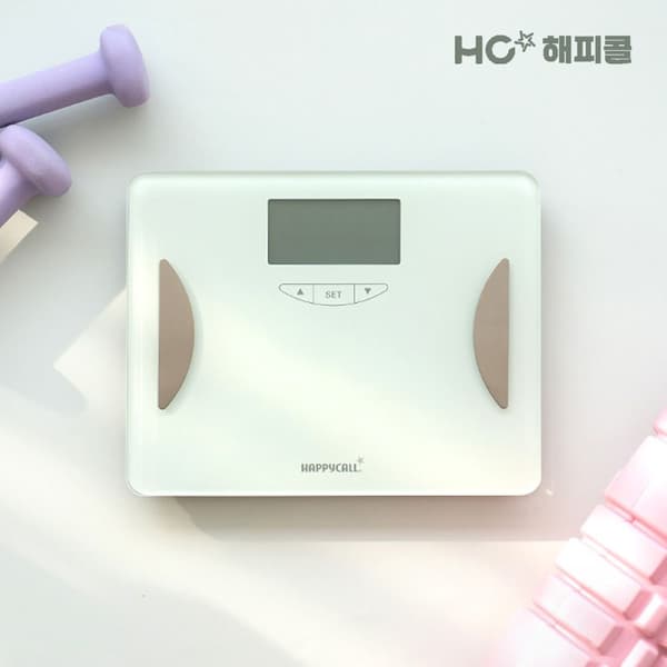 해피콜 디지털 LED 미니 스마트체중계 (6,300원/무료)4