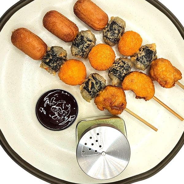 모듬튀김꼬치 95g 10꼬치 (7,980원/무료)