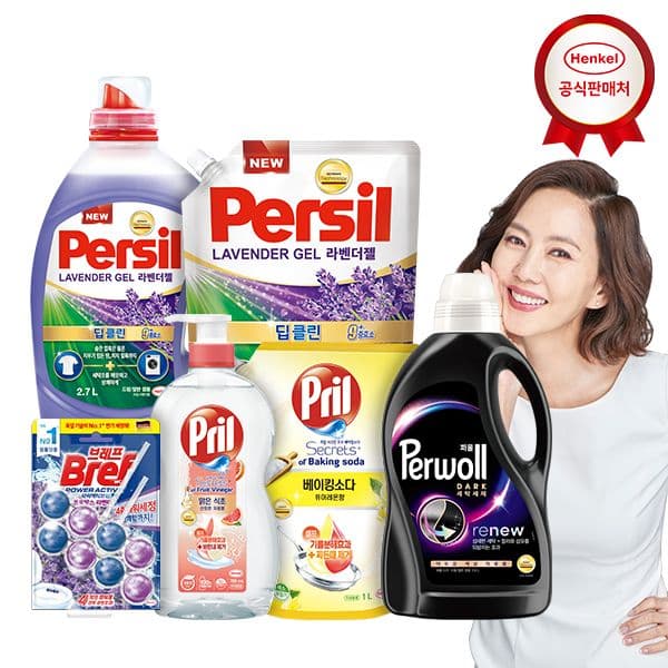 퍼실 딥클린 라벤더 1.8L 6개 + 쿨러백 증정 (토스 30,657원 / 무배)2