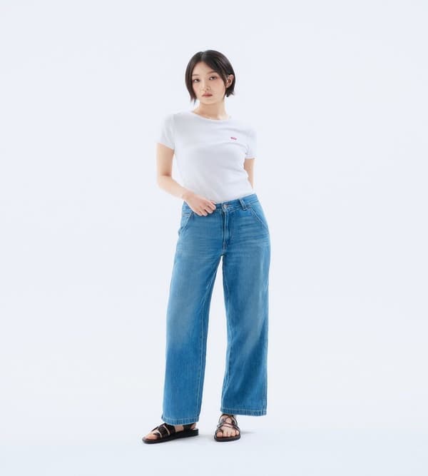 리바이스 여성 배기 카펜더 데님 팬츠(53,510원/무료)