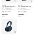 Sony WH-1000XM6 Black 헤드셋 (588,100원/무료)14