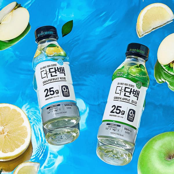 더단백 워터프로틴 백자몽/청사과 PET 400ml 6+6 (24,410원/무료)1