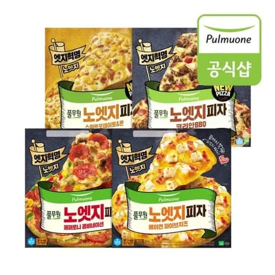 풀무원 노엣지피자 4종 5판 (26,910원/무료)