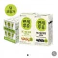 연세두유 무가당 두유 190ml 오리지널 24팩 + 검은콩 24팩 (총 48팩) (멤버십 16,010원/무료)