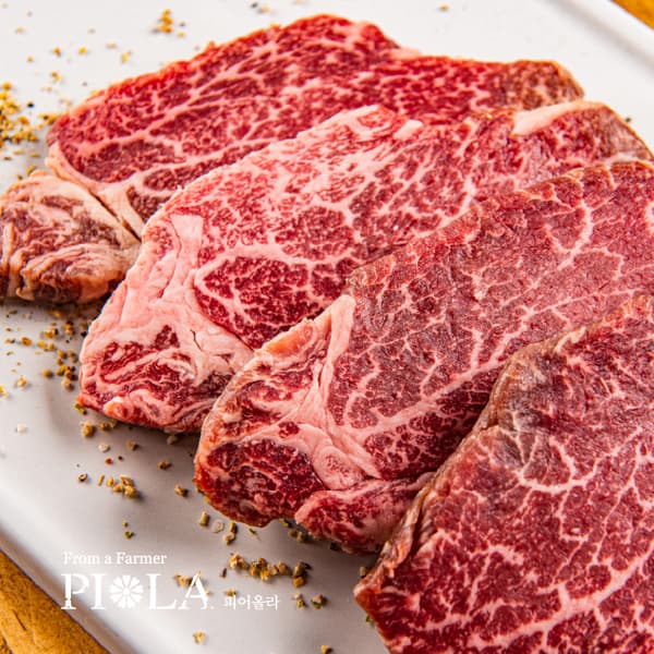 1+ 한우 꽃등심 200g 600g (12,960원/무료)4