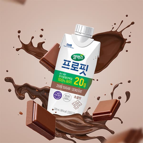 프로핏 WPI 드링크 초콜릿 3박스 330ml X 36팩 (페이코 55,404원/무배)1