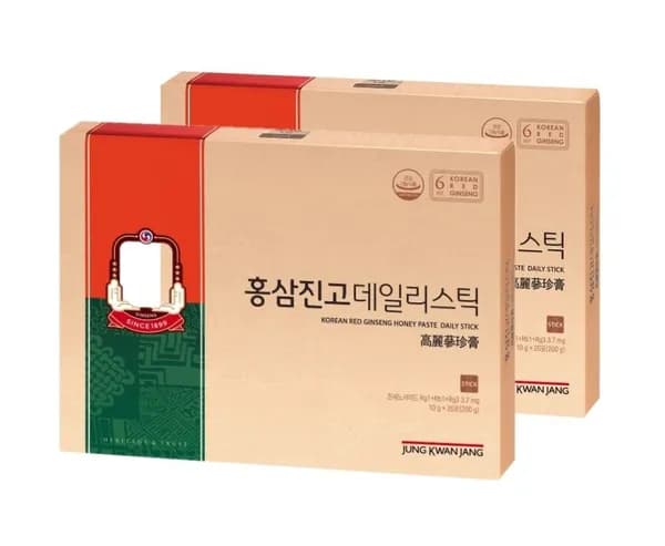홍삼진고데일리스틱 20포 박스 (39,710원/무배)