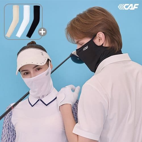 르까프 UV차단 기능성 매쉬 마스크 + 팔토시 세트 (9,900원/무료)2