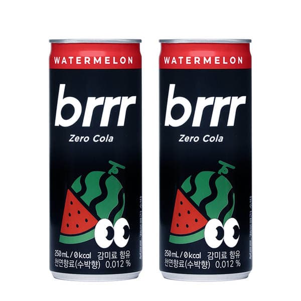 부르르 제로콜라 수박 250ML 30캔 (12,500원/무배)5