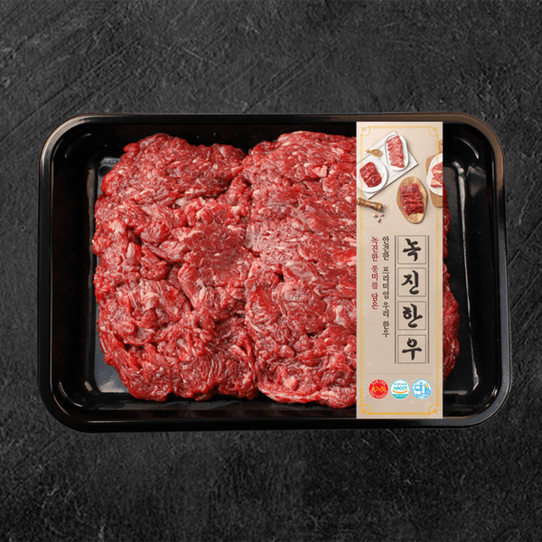 당일작업1등급 암소한우 등심 200g (8,610원/무료)
