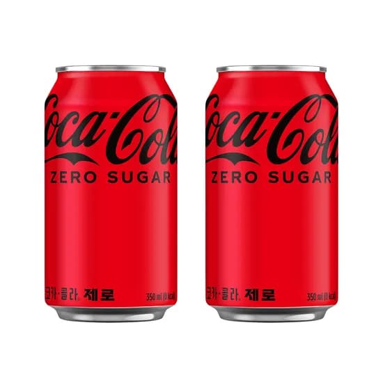 코카콜라 제로 350ml 24개입 (16,320원/무료)
