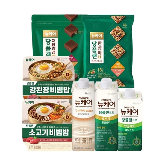 대상웰라이프 당플랜 프로 호두맛 72개+안심바+저당양갱 (148,000원/무료)