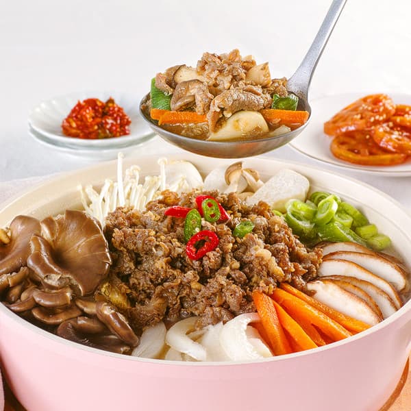 소불고기 전골 밀키트 1,089g x 2 12,400원/무배2
