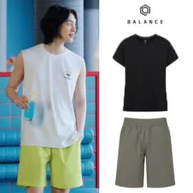 탑텐밸런스 쿨링반팔티 팬츠 모음(8,220원~/ 3만무배)