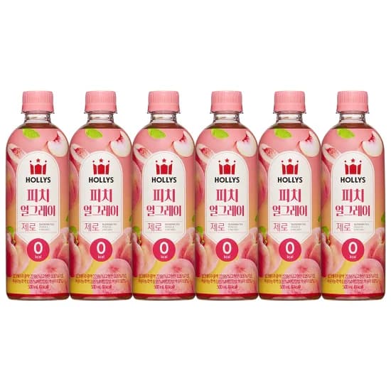 할리스 피치 얼그레이 제로 500ml 6개 (6,577원/무료)