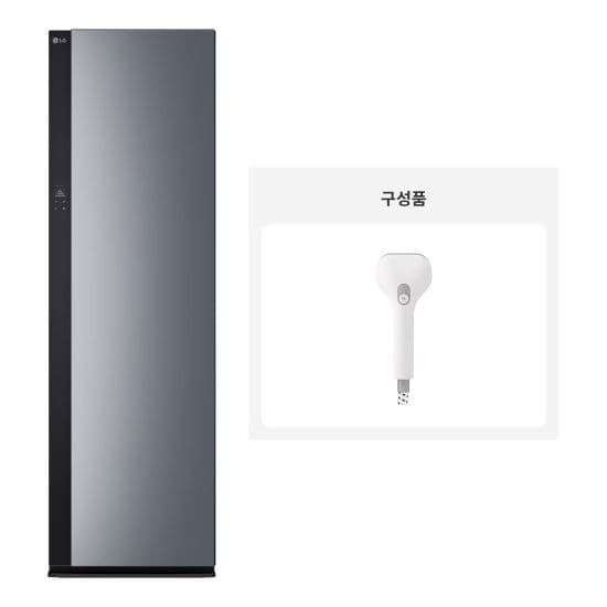 2025 LG 스타일러 블랙틴트미러 스티머 SC5GMR80A+이불걸이 (1,966,700원/무료)