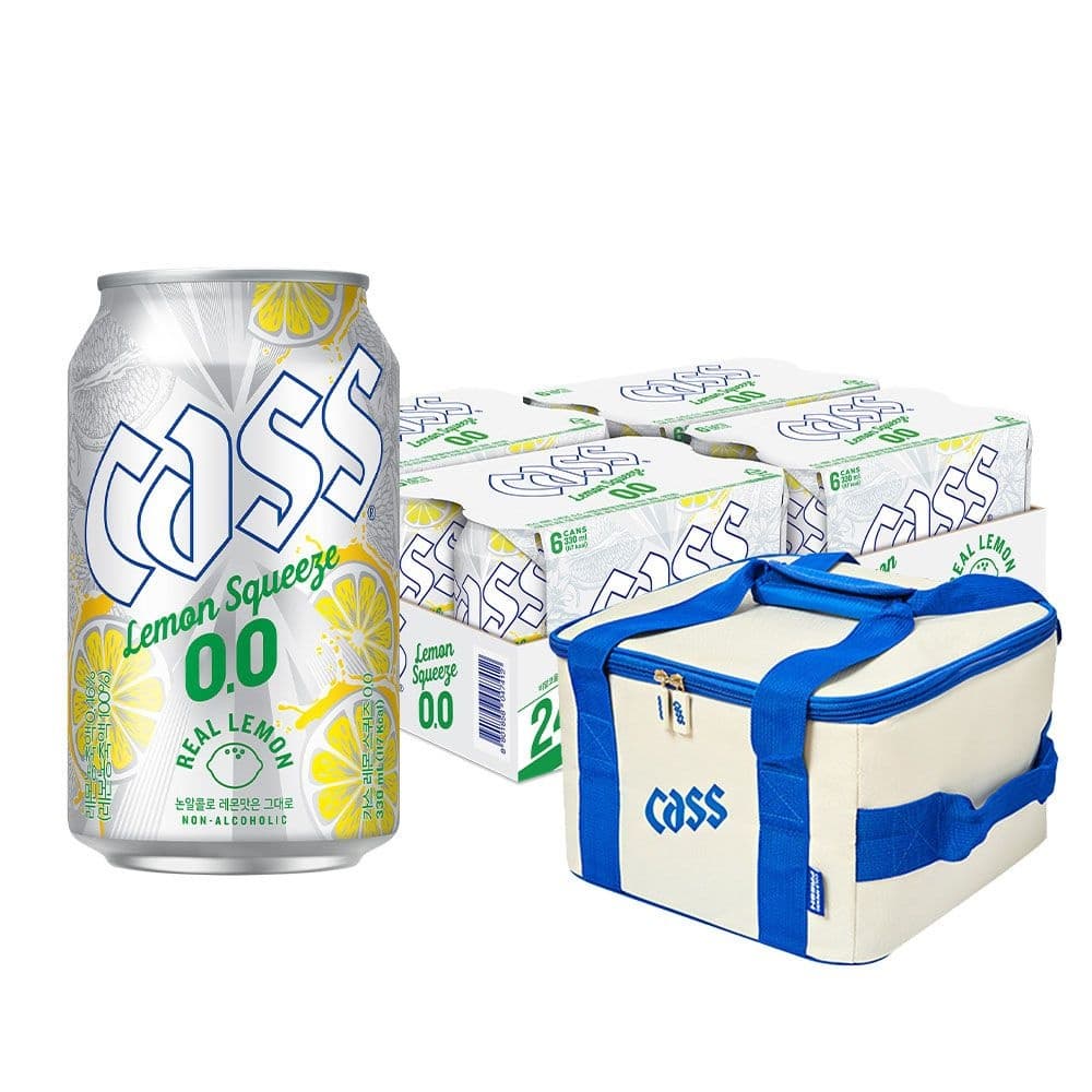 카스 0.0 레몬스퀴즈 제로 330ml x 24캔 (17,510원/무료)5