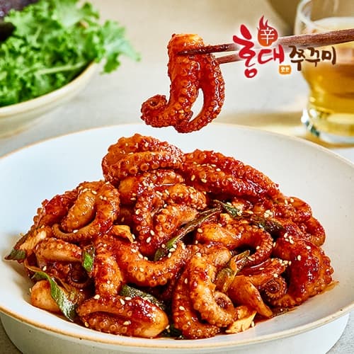 홍대쭈꾸미 양념쭈꾸미볶음 300g 6팩 (27,290원/무료)1
