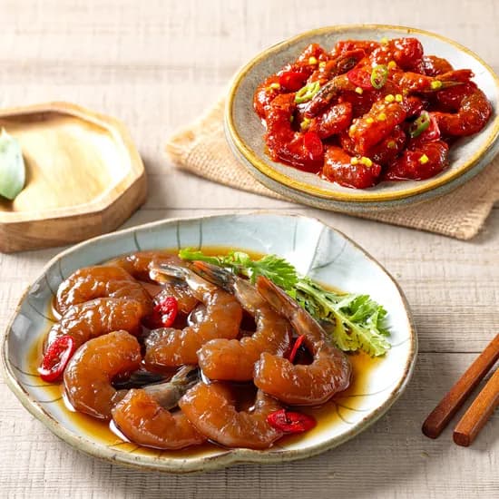 순살 간장 새우장 300g+300g 총600g (9,940원/무료)1