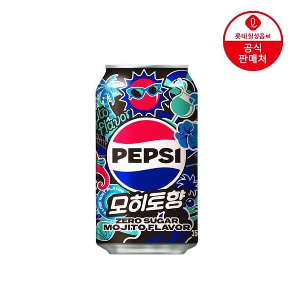 ] 펩시콜라 제로슈거 모히또 355ml 24캔 (15,170원/무료)37