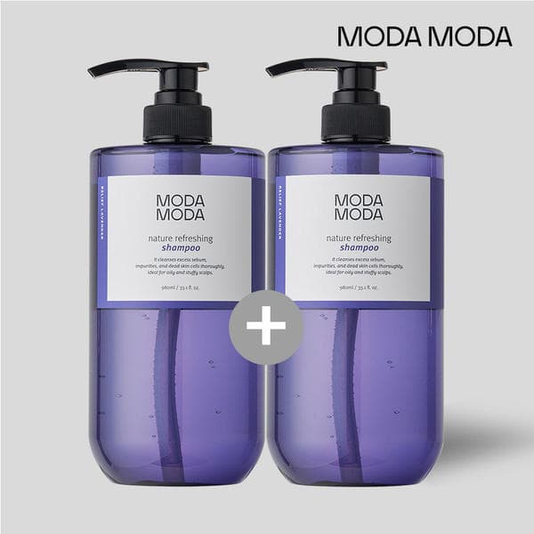모다모다 대용량 샴푸 980ml 2개 (16,920원/무료)