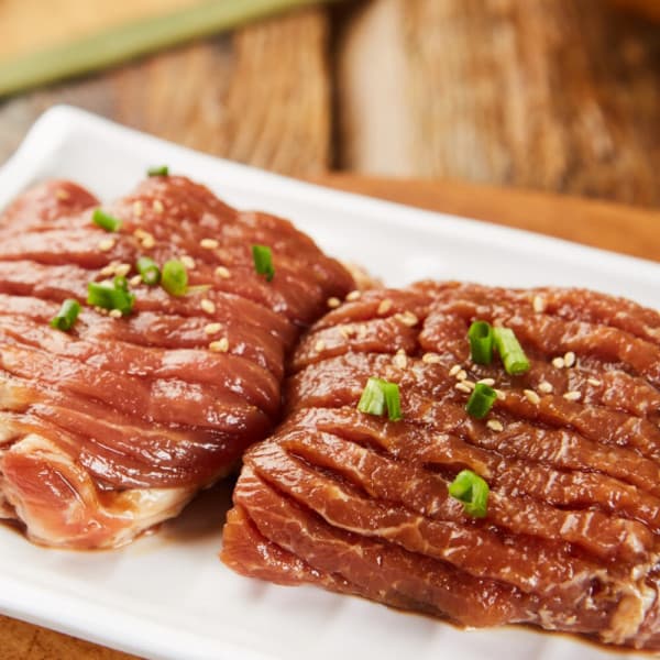 흑돼지 양념구이 뒷다리살 1kg+1kg (유클15,110원/무료)3