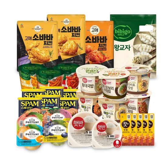 스팸 클래식340g 5개 + 200g 5개 (27,495원/무료)