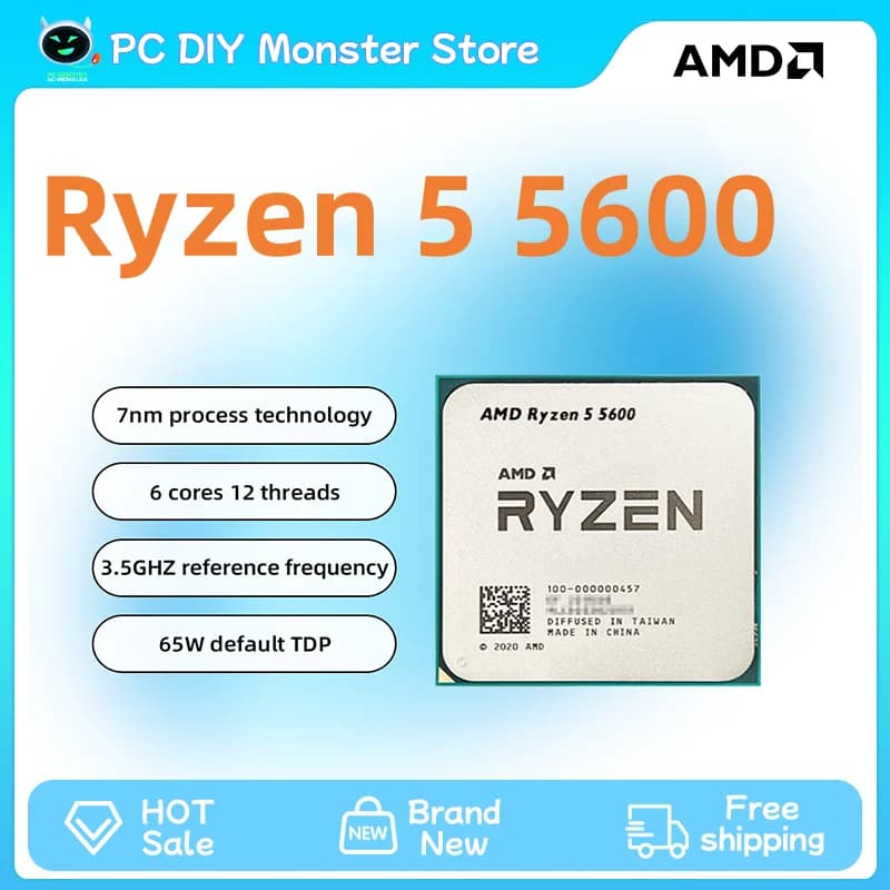 AMD 라이젠 5600 ($54.92/무료)1