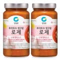 청정원 로제스파게티 소스 600g 2개 (6,650원/와우무배)