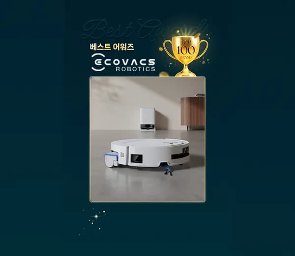 에코백스 T80 옴니 물걸레 로봇청소기 (체감 863,040원/무료)1