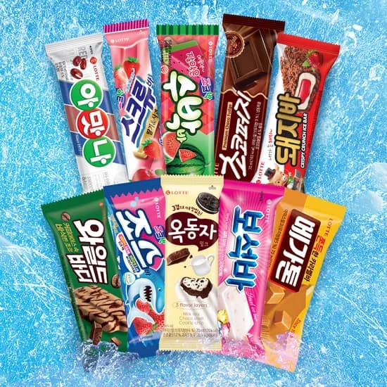 아이스크림 바류 10종 X 각5개SET 스크류바 돼지바 초코퍼지 아맛나 등 (21,900원/무료)4