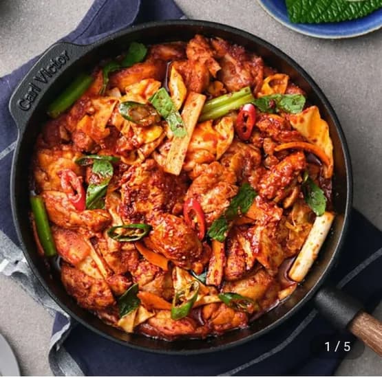 춘천 안심닭갈비 750g x 2봉 / 국내산 100% ( 14,480원/무료)