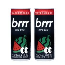 부르르 제로콜라 수박 250ml x 30캔 수박콜라 (12,500원/무배)2