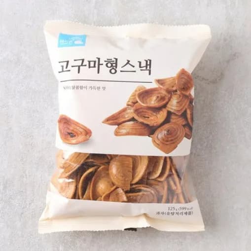 추억의 옛날과자 고구마형 스낵 125g*16개 x 1박스 (9,990원/무배)