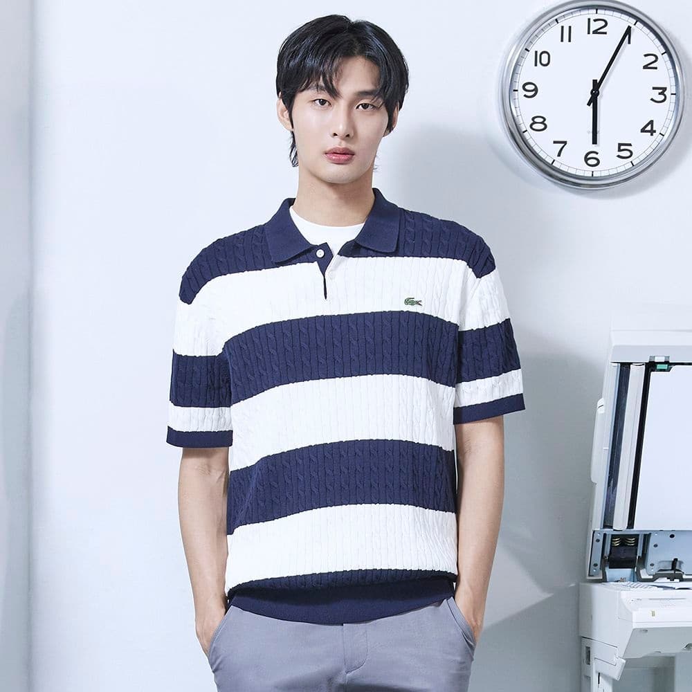 라코스테 남성 기능성 면 반팔 티셔츠 TH781E-55GH CCA (52,150원/무료)2